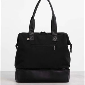 NWT Beis Convertible Mini Weekender in Black